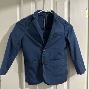 Boys navy blue suit from J Crew Kids worn once size 6